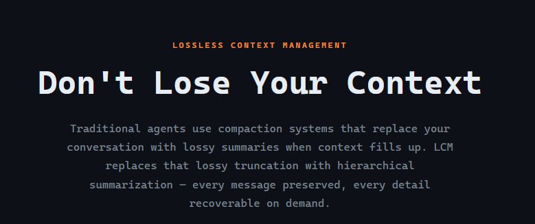Lossless Claw для OpenClaw — иерархическая память для длинных диалогов